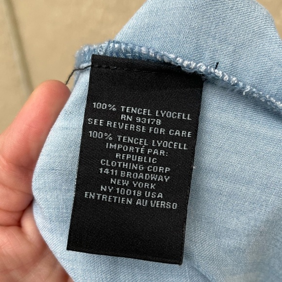 Joan Vass Brenna Angled Seamed Midi Denim Pull on Skirt Size 2X - Picture 7 of 7